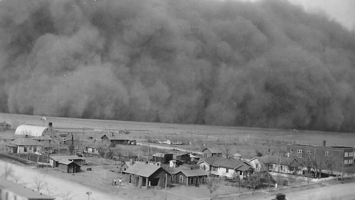 fireside chats dust bowl definition