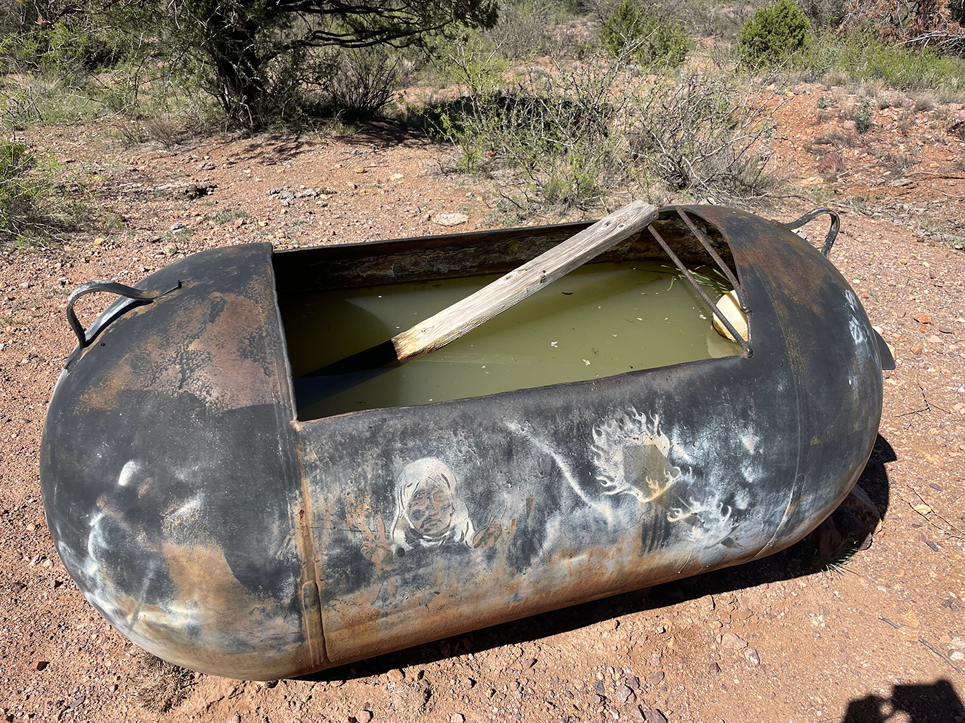 A tank full of water