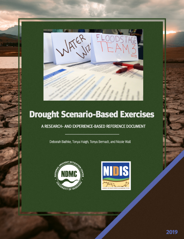 front cover to drought scenario guide research report